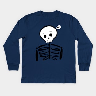 Sad ghost club oh Kids Long Sleeve T-Shirt